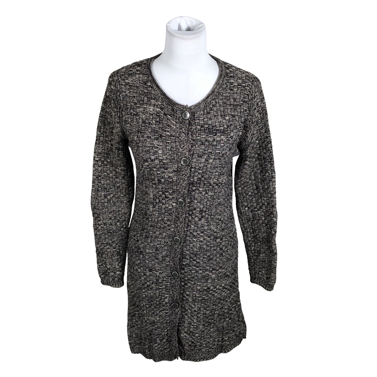 Unisex Sandwich - Kardigan, suurus 36 - Pruun (1)