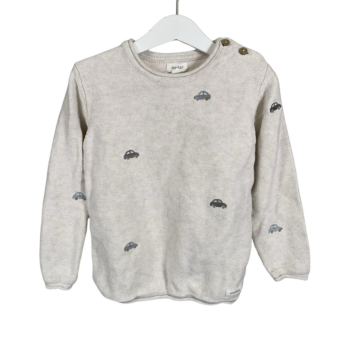 Unisex Newbie - Kampsun, suurus 110 - 116 - Beige (1)