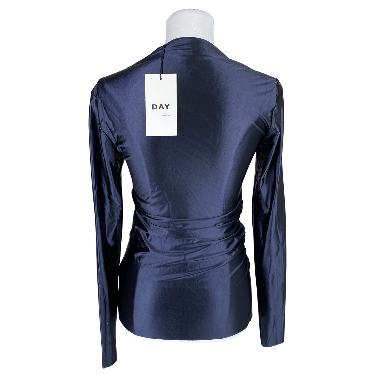 Unisex DAY Birger et Mikkelsen - Trikotaažist pluus, suurus 38 - Sinine (2)
