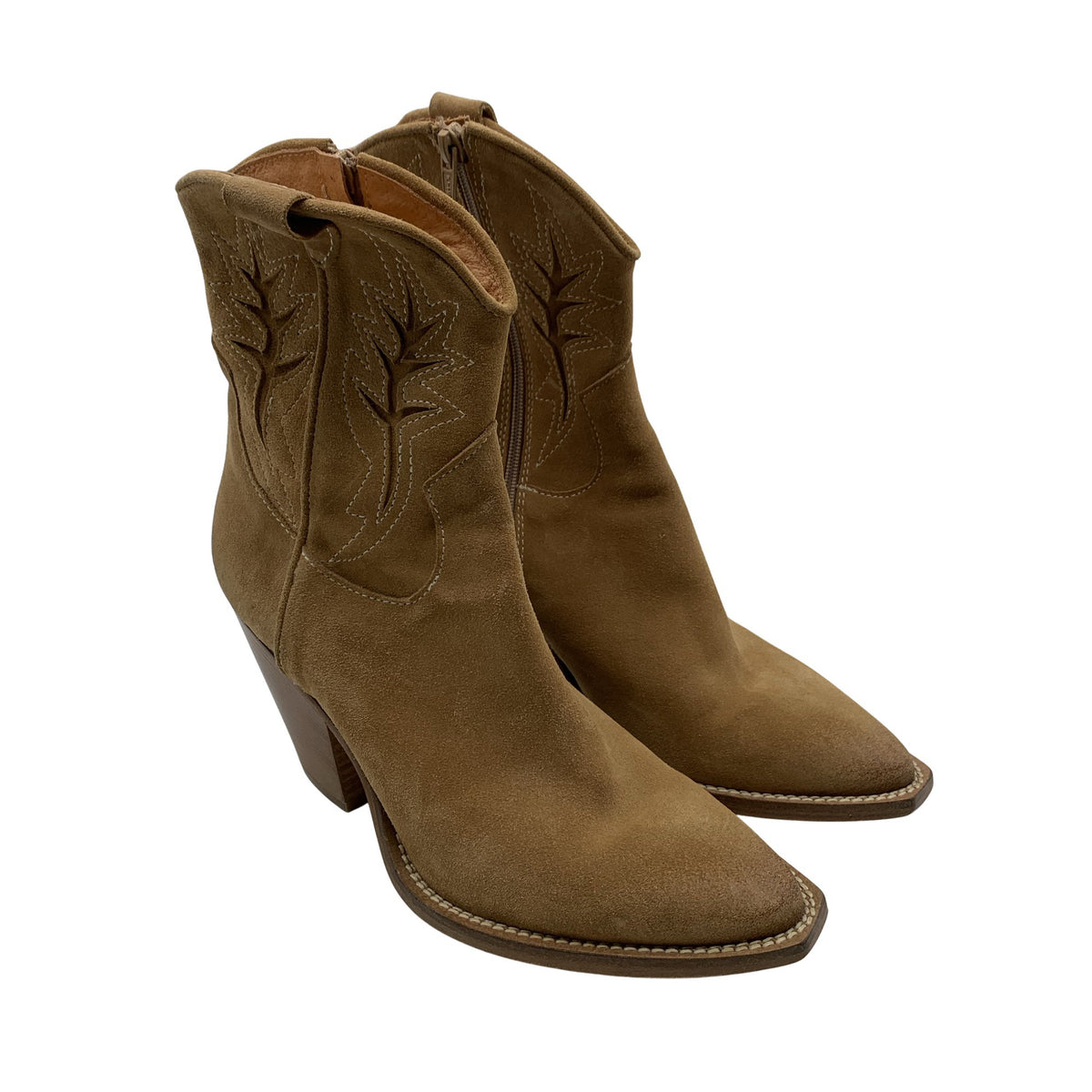 Unisex Bukela - Kauboisaapad, suurus 40 - Pruun (2)