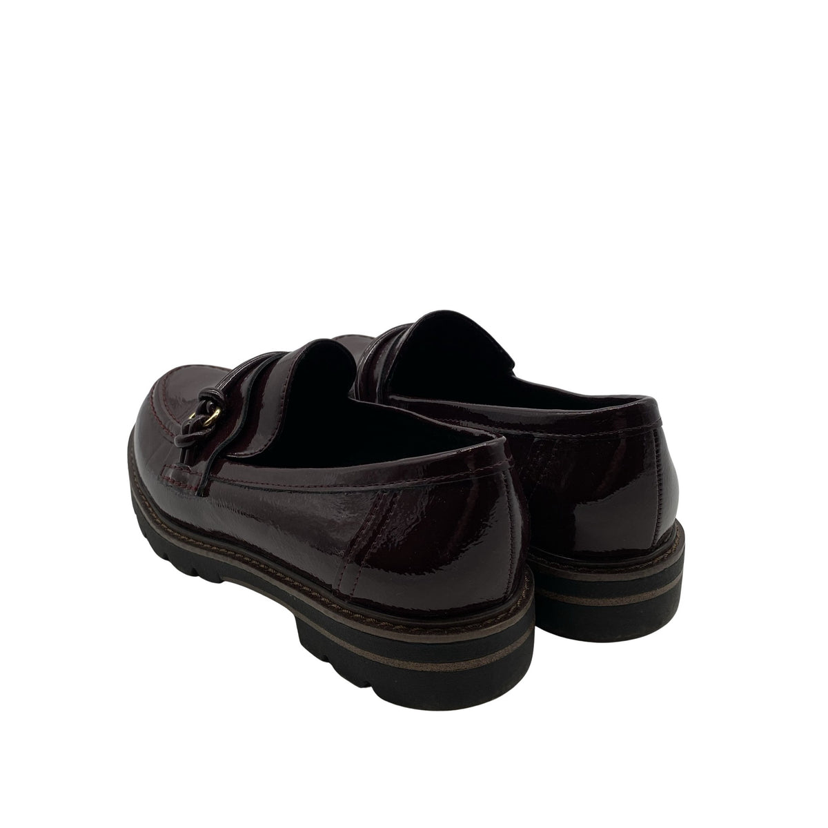 Unisex Marco Tozzi - Mokassiinid, suurus 37 - Veinipunane (2)
