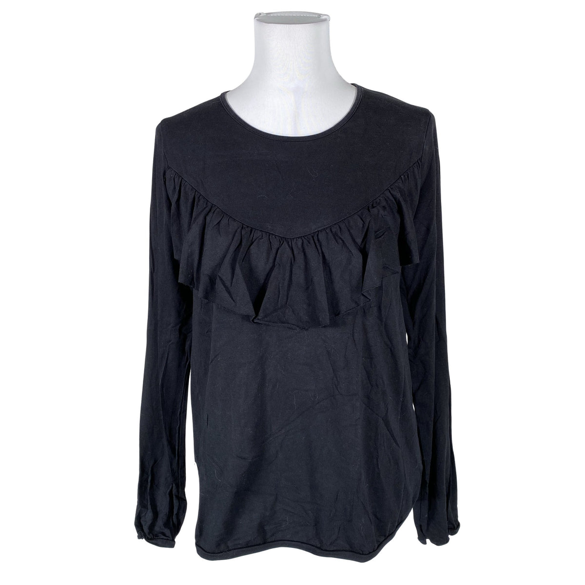 Unisex House of Lola - Trikotaažist pluus, suurus 38 - Must (1)