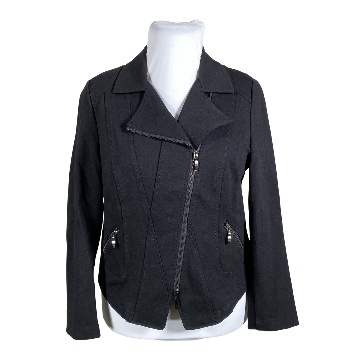 Unisex Taifun - Dressikangast jakk, suurus 42 - Must (1)