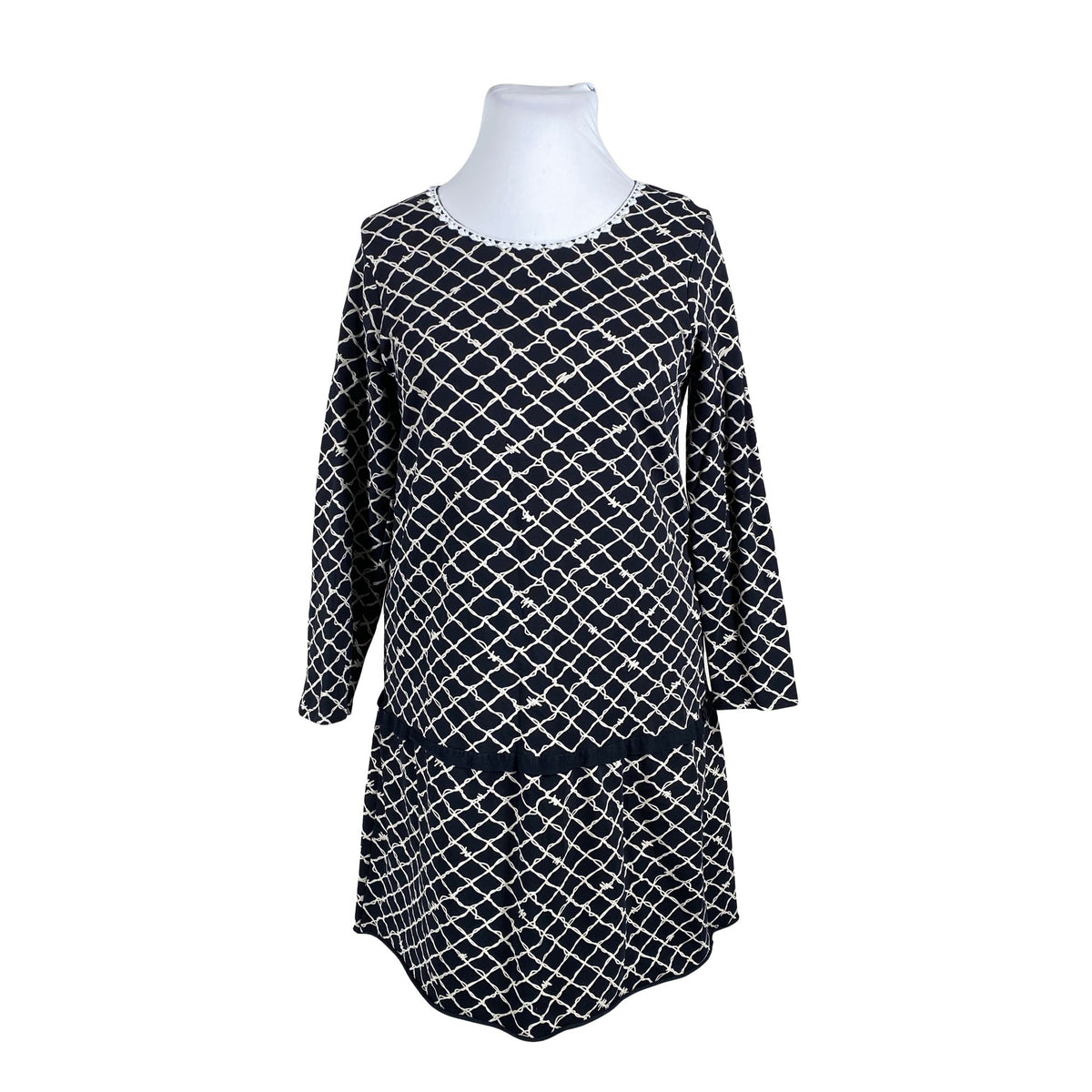 Unisex Lumoan - Trikotaažist kleit, suurus 42 - Must (1)