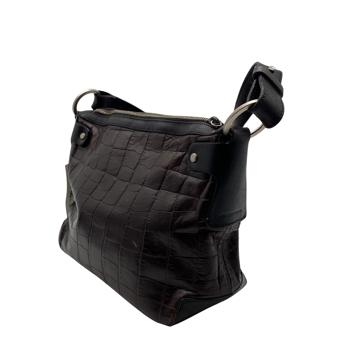 Unisex Francesco Biasia - Käekott, suurus Midi - Pruun (2)