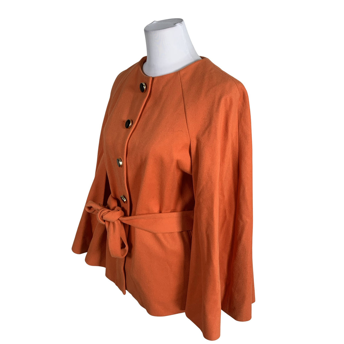 Unisex Ril's - Villane mantel, suurus 40 - Oranž (3)