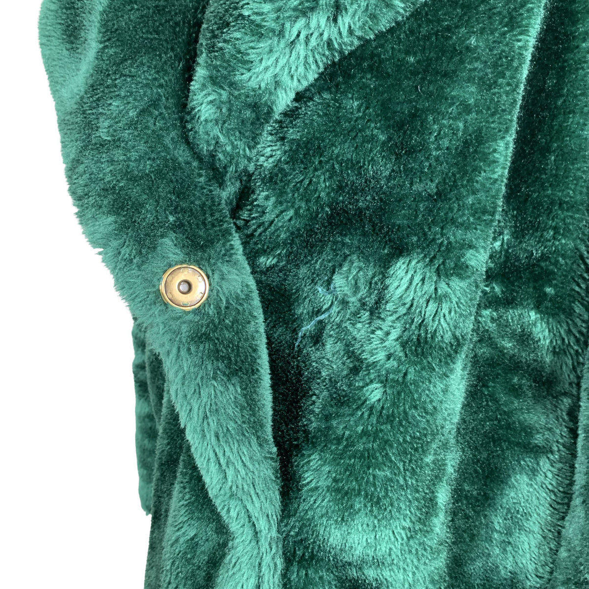 Unisex Pinko - Kunstkarusnahast mantel, suurus 40 - Roheline (3)