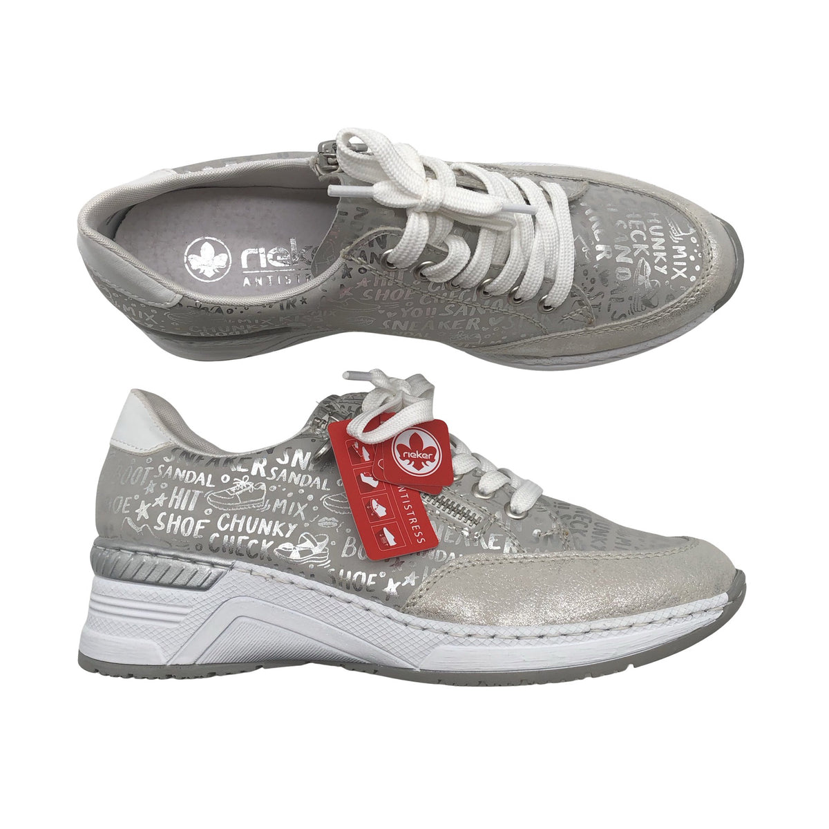 Unisex Rieker - Tossud, suurus 40 - Hall (1)
