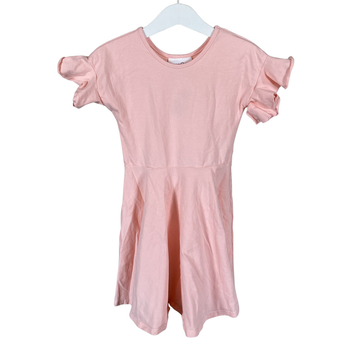 Unisex Gugguu - Trikotaažist kleit, suurus 116 - 122 - Heleroosa (1)