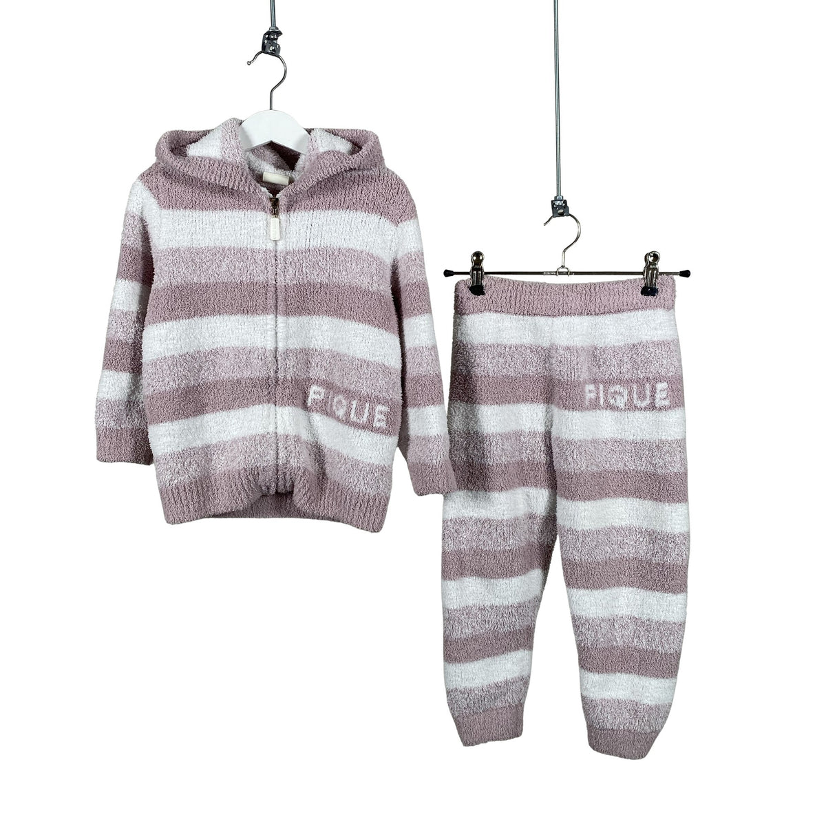 Unisex Gelato Pique - Fliiskomplekt, suurus 116 - 122 - Heleroosa (1)