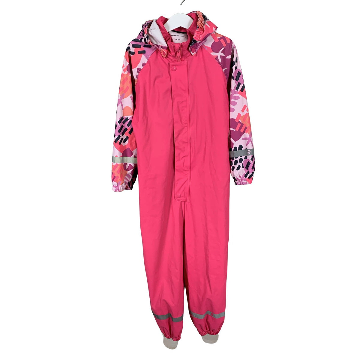 Unisex Reima - Vihmakombinesoon, suurus 110 - 116 - Roosa (1)
