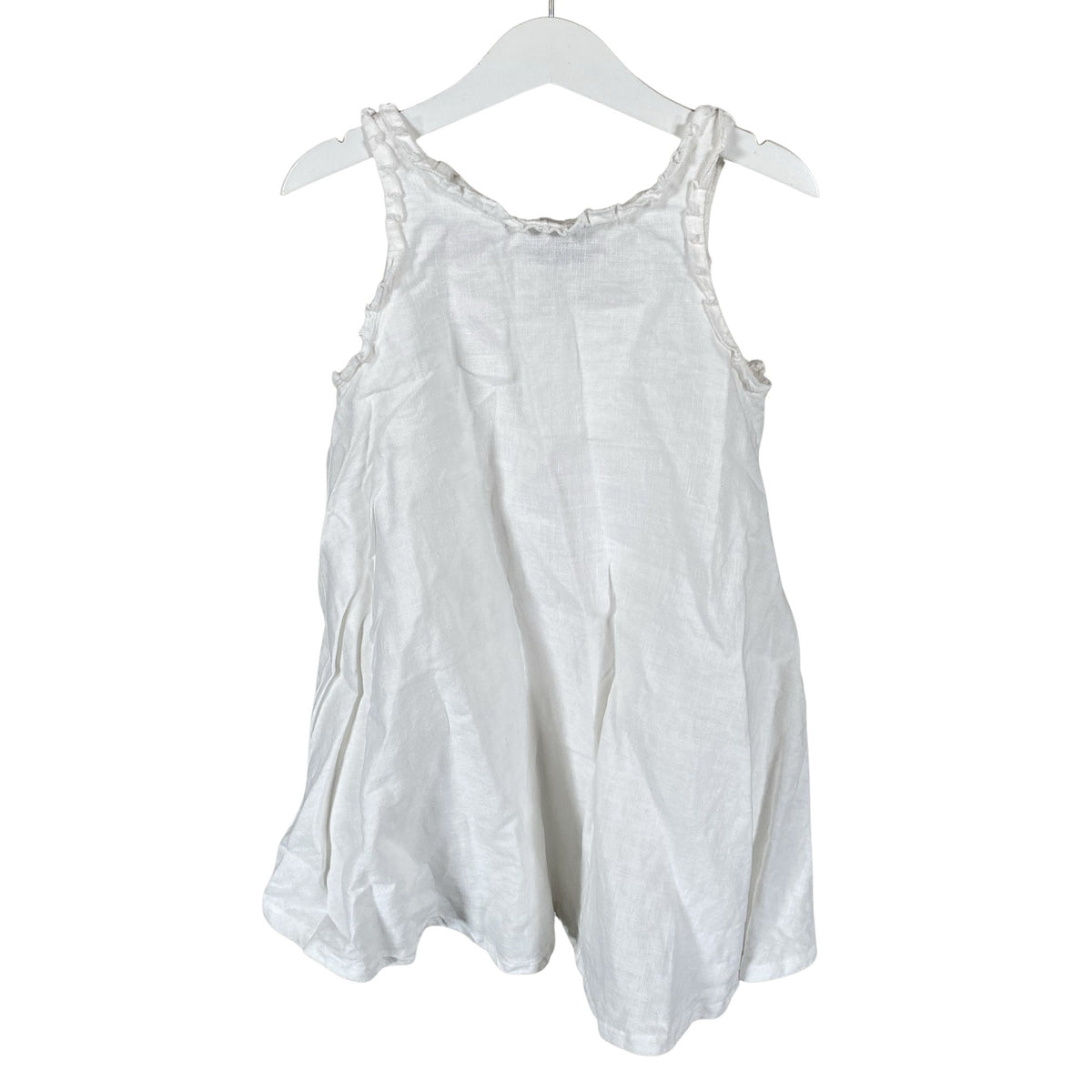 Unisex Hulmu - Mitteveniv kleit, suurus 116 - 122 - Valge (1)
