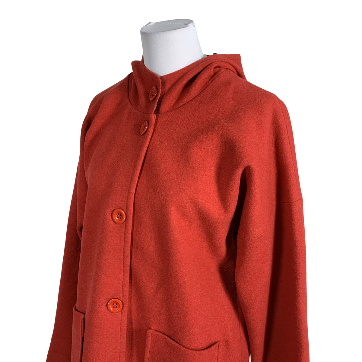 Unisex Marimekko - Villane mantel, suurus 40 - Punane (3)