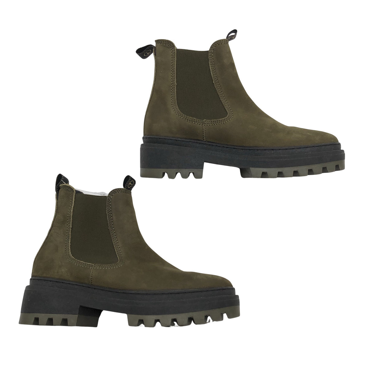 Unisex Tamaris - Poolsaapad, suurus 38 - Roheline (1)
