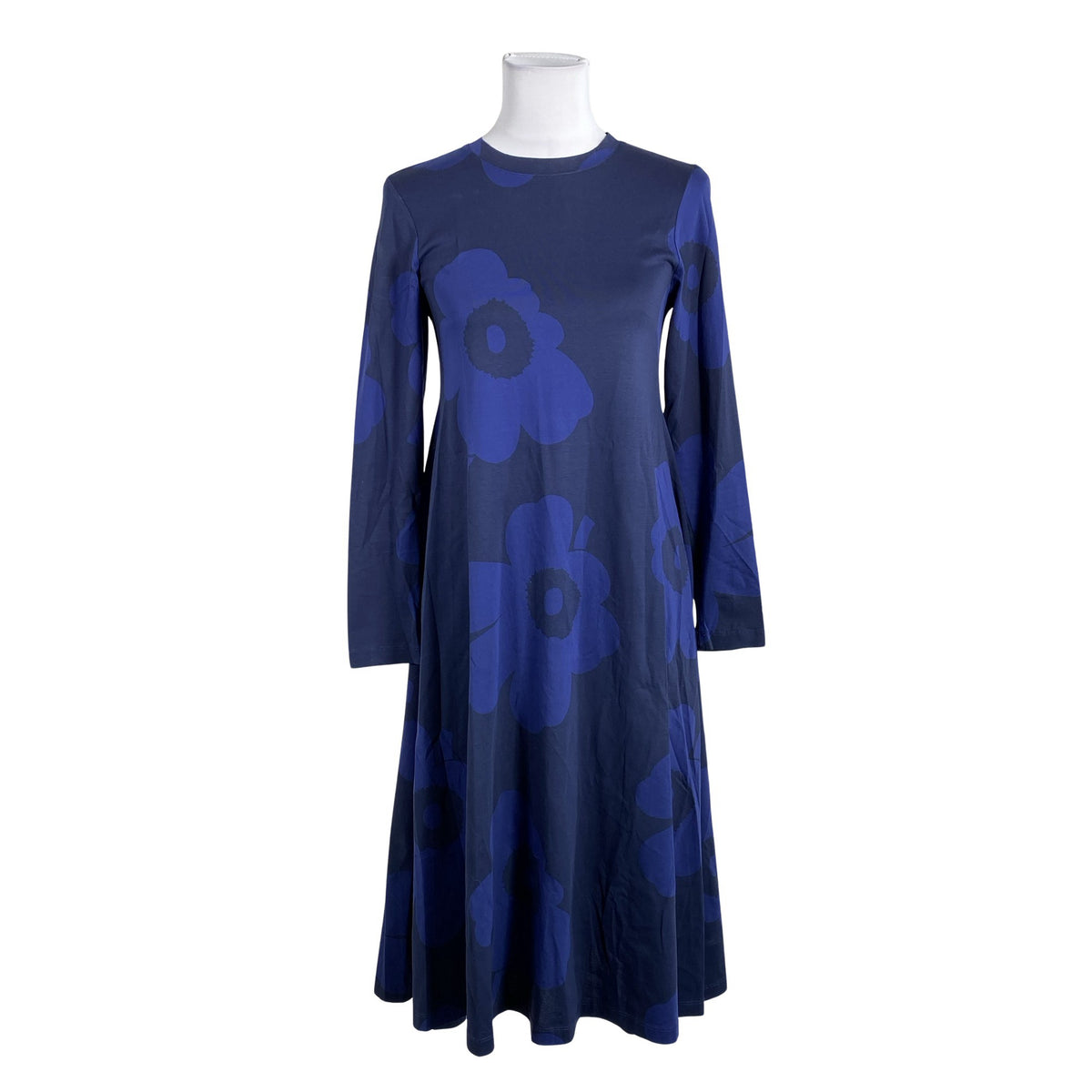 Unisex Marimekko - Trikotaažist kleit, suurus 34 - Sinine (1)