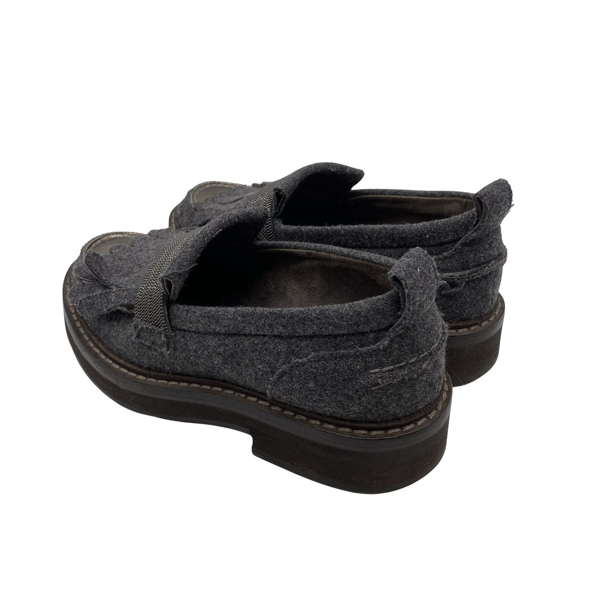 Unisex Brunello Cucinelli - Mokassiinid, suurus 35 - Hall (2)