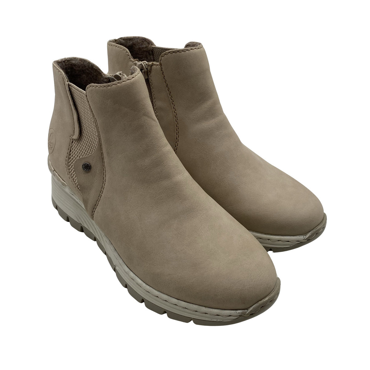 Unisex Rieker - Poolsaapad, suurus 39 - Beige (2)