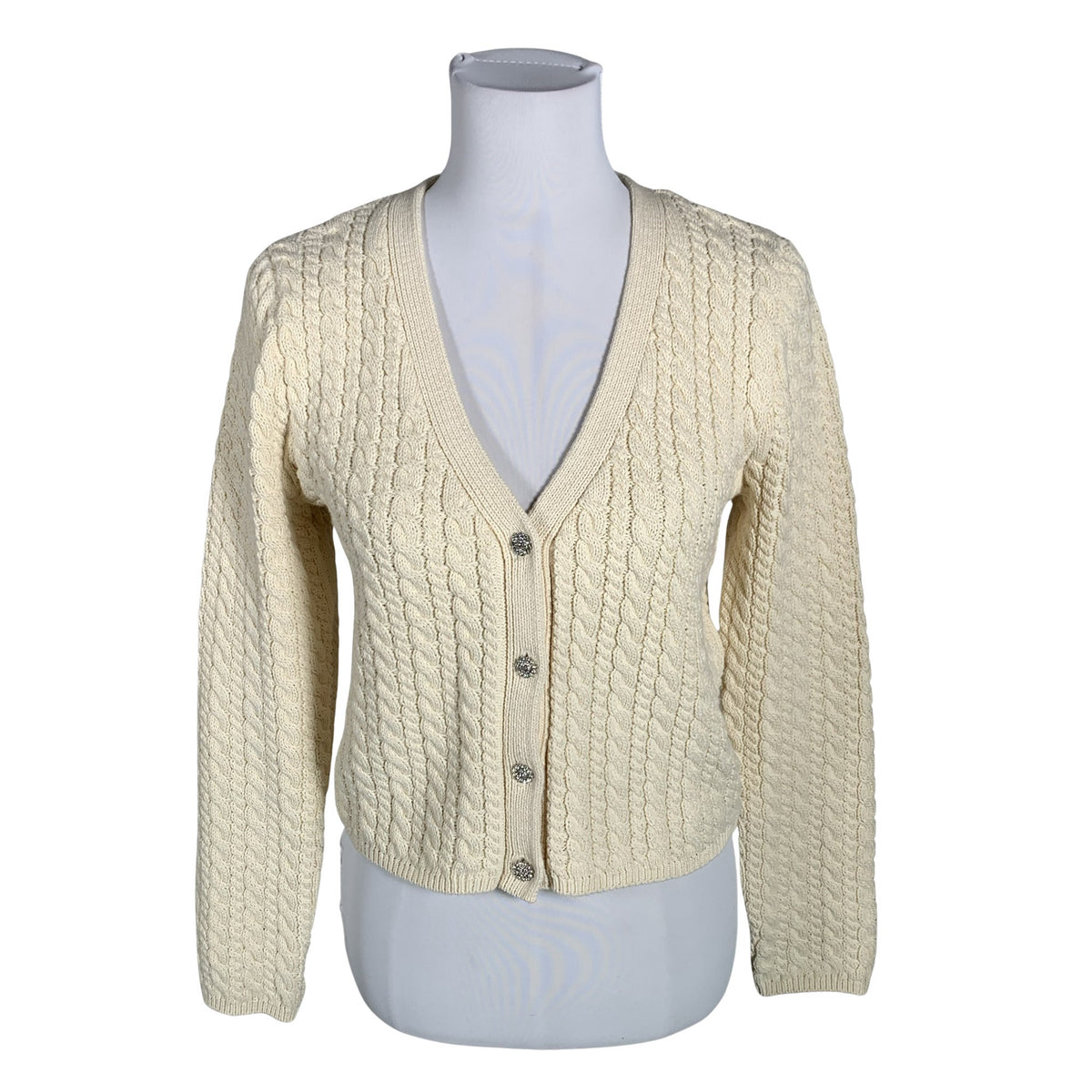 Unisex Tintoretto - Kardigan, suurus 36 - Looduslik valge (1)