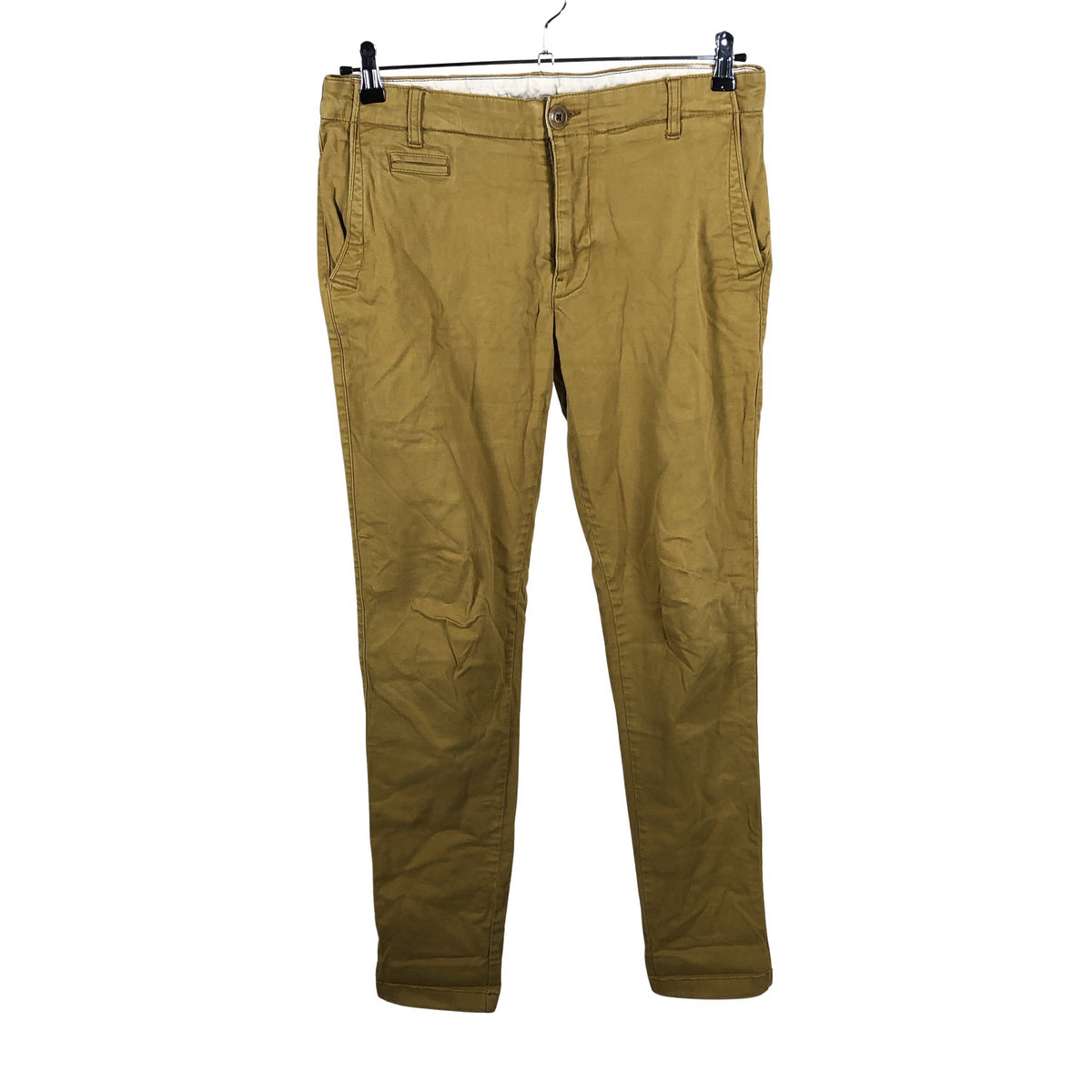 Unisex Knowledge Cotton Apparel - Chino-püksid, suurus W33 - Oranž (1)
