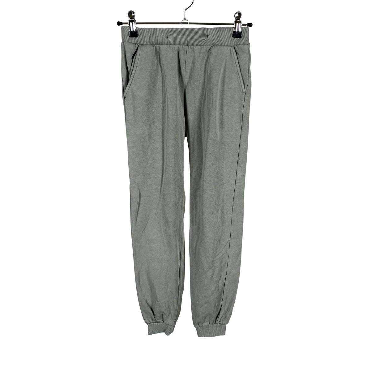 Unisex Lindex - Dressikangast püksid, suurus 128 - 134 - Roheline (1)