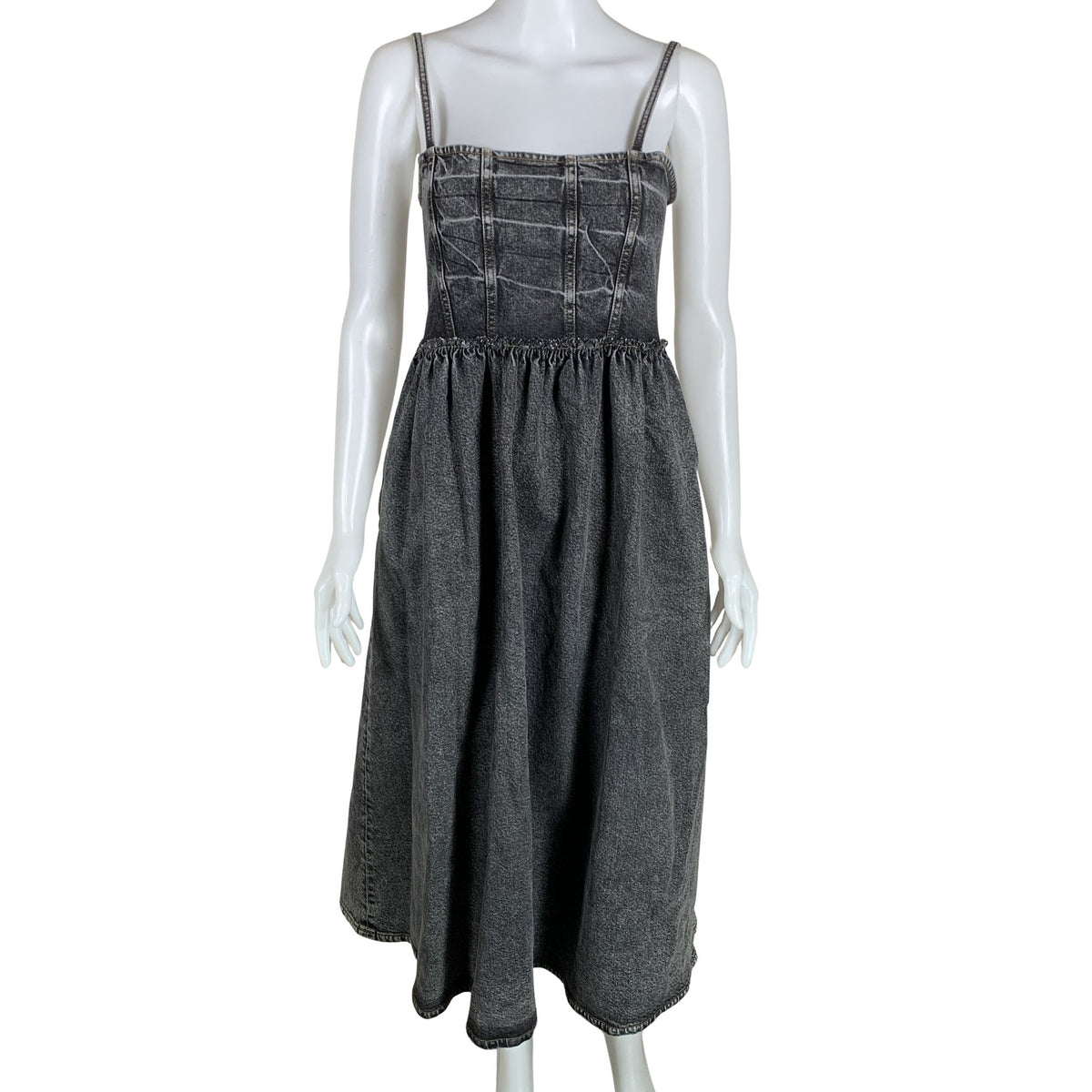 Unisex Ganni - Teksakleit, suurus 34 - Hall (1)
