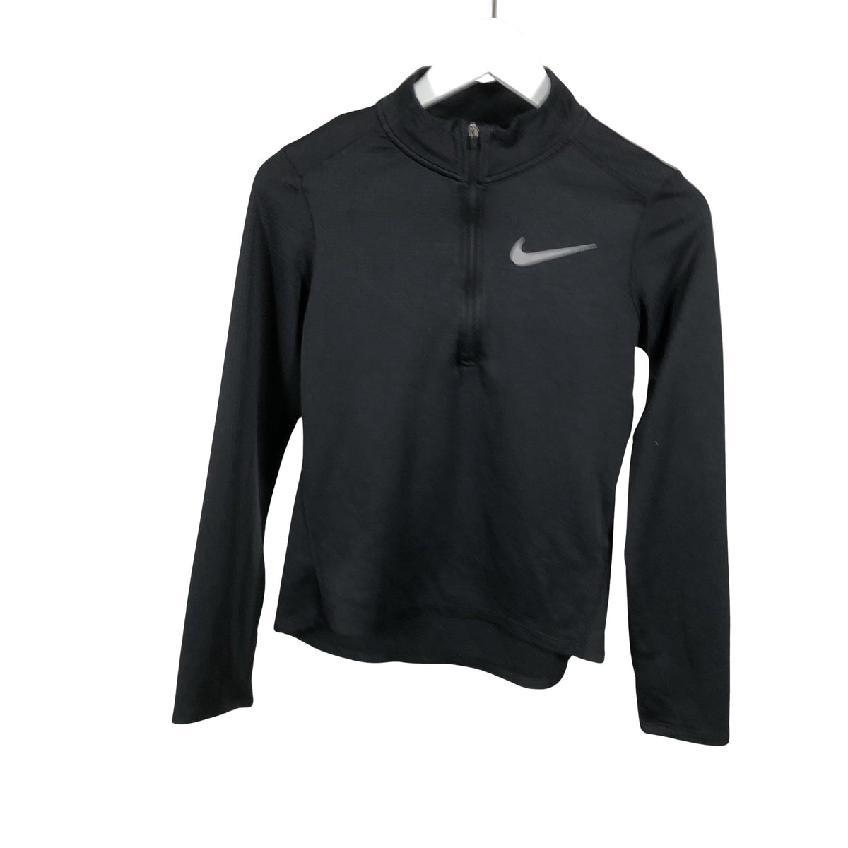 Unisex Nike - Spordisärk, pikad käised, suurus 158 - 164 - Must (1)