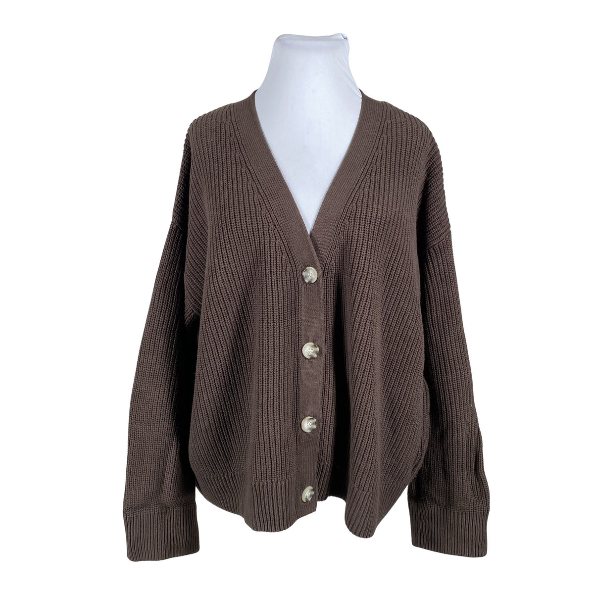 Unisex Studio Untold - Kardigan, suurus 50 - Pruun (1)
