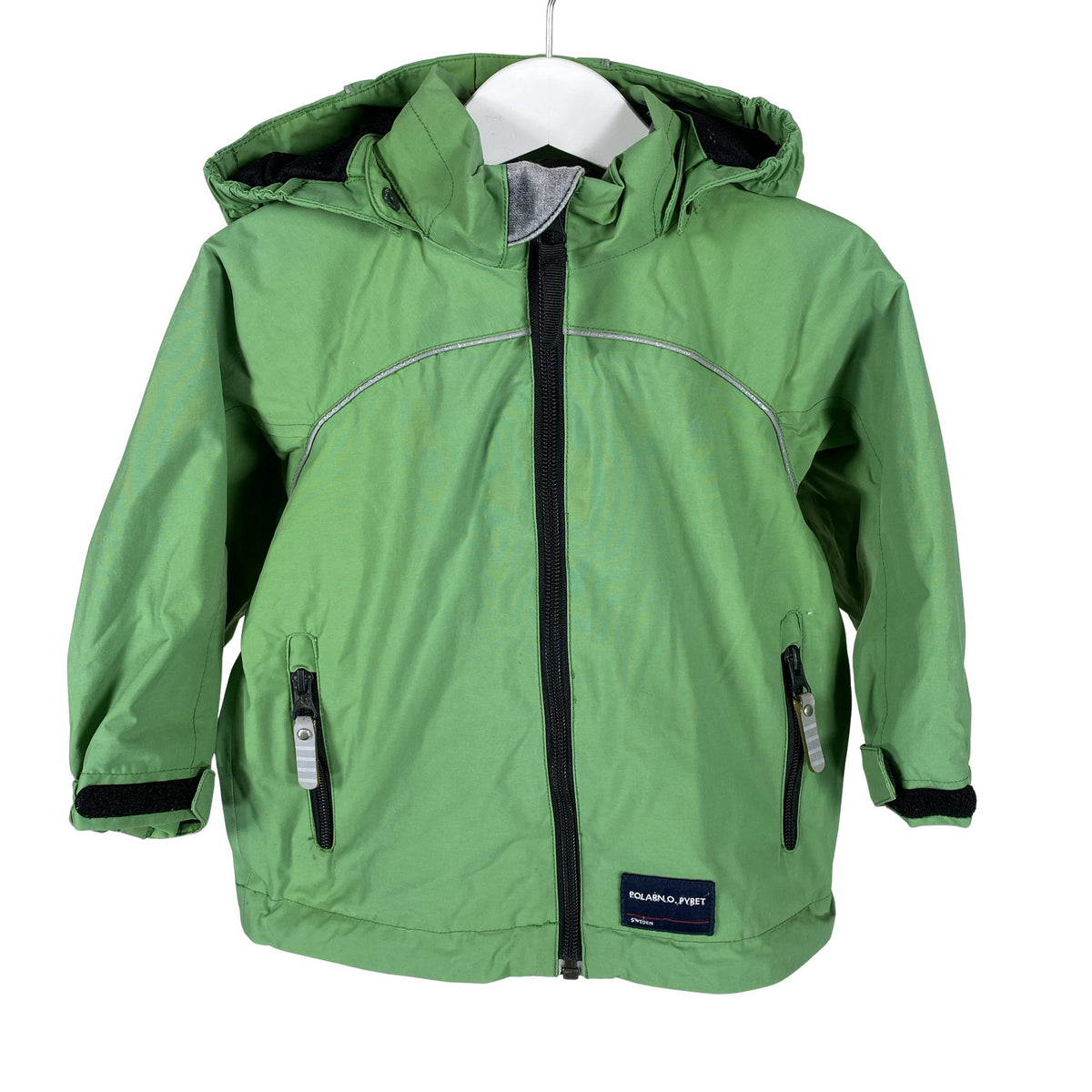 Unisex Polarn O. Pyret - Kevad-/sügisjope, suurus 86 - 92 - Roheline (1)