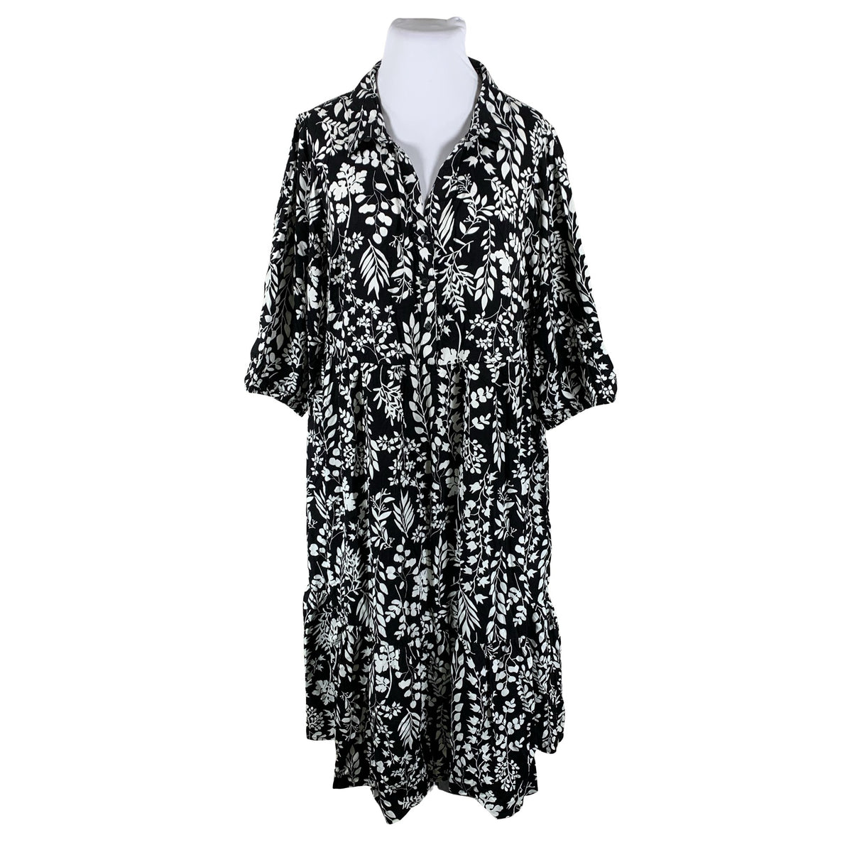 Unisex Evans - Õhuke kleit, suurus 50 - Must (1)