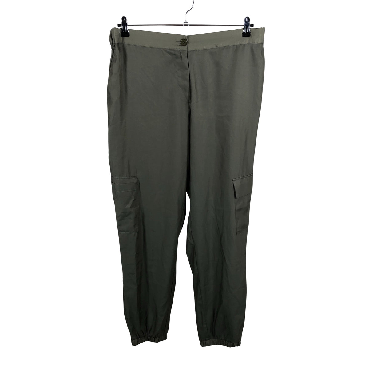Unisex Zizzi - Mittevenivad püksid, suurus 46 - Roheline (1)