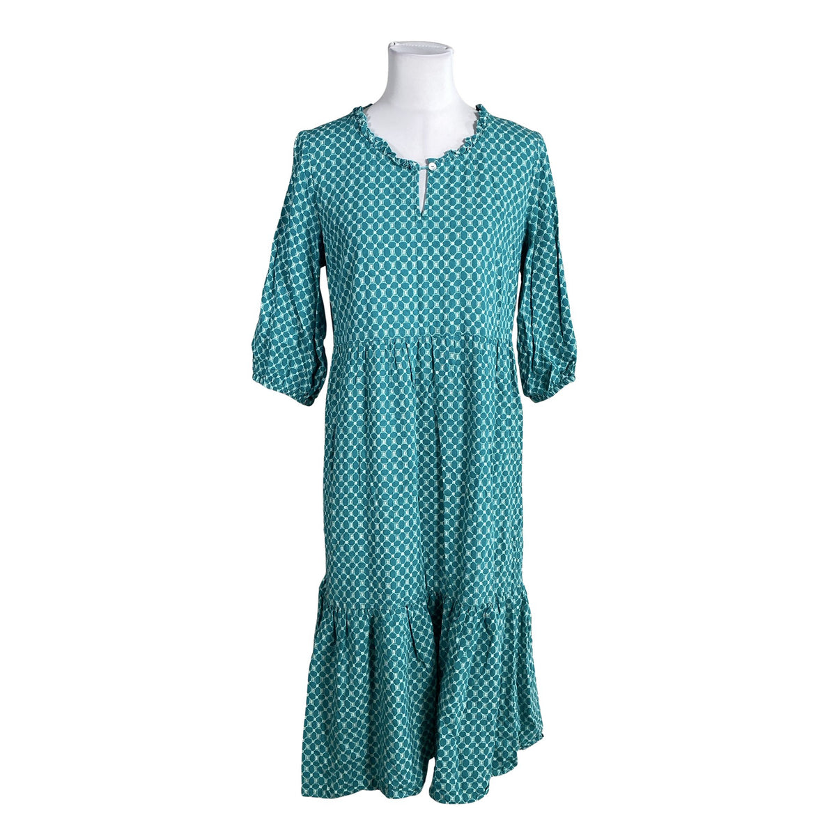 Unisex Cream - Õhuke kleit, suurus 38 - Türkiis (1)