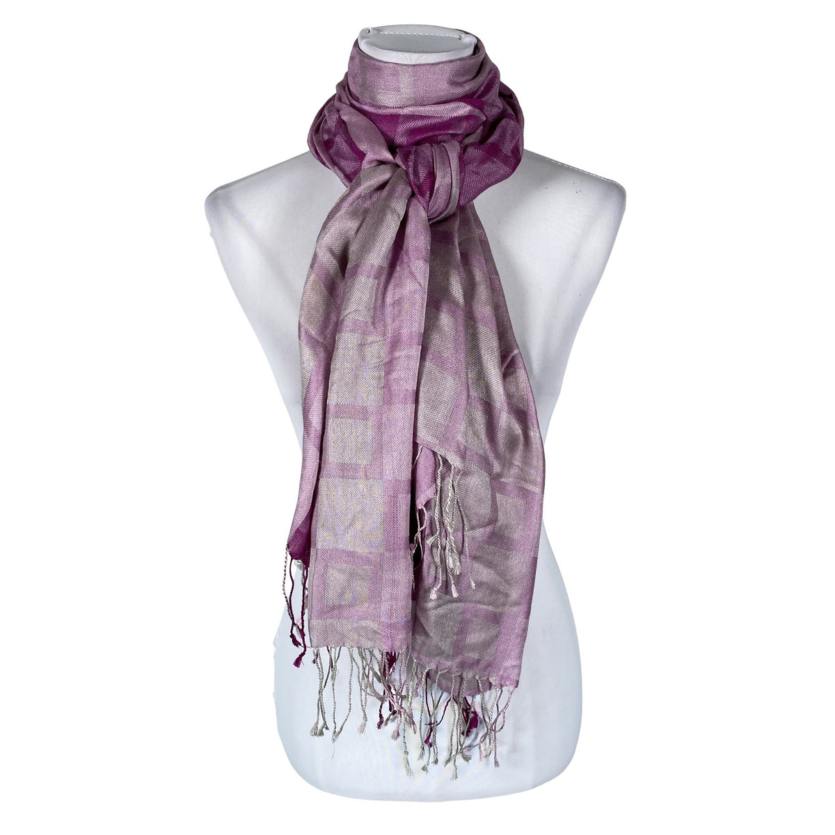 Unisex Marja Kurki - Õhuke sall, suurus Maxi - Lilla (1)