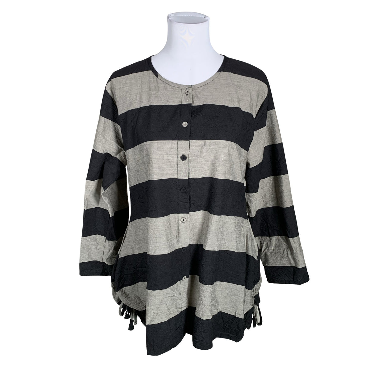 Unisex The Masai - Mitteveniv tuunika, suurus 40 - Must (1)