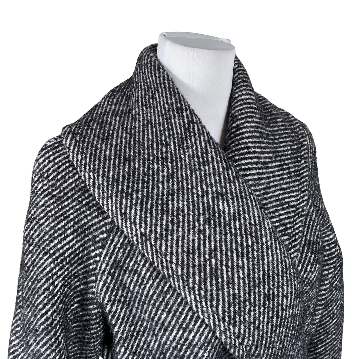 Unisex Andiata - Villane mantel, suurus 34 - Must (3)