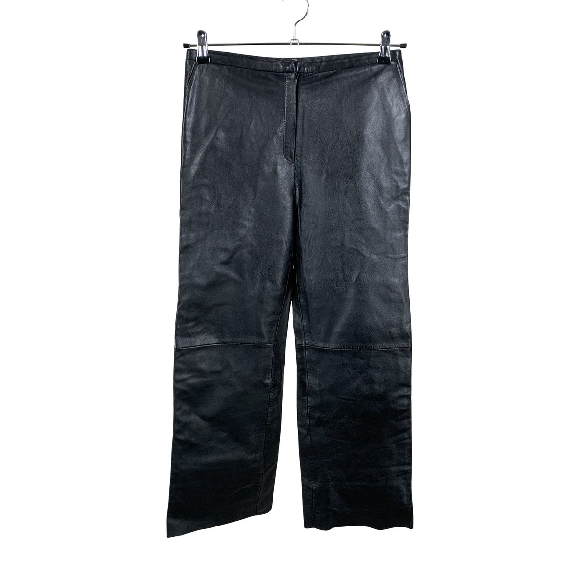 Unisex Big-L - Nahkpüksid, suurus 38 - Must (1)