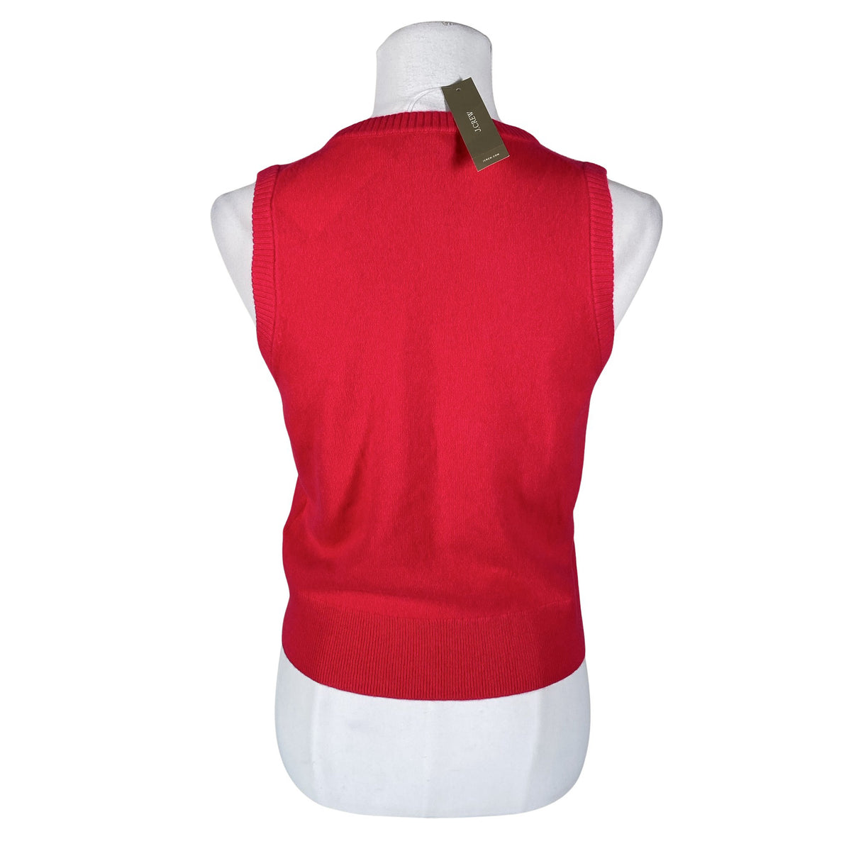 Unisex J.Crew - Kootud vest, suurus 36 - Punane (2)