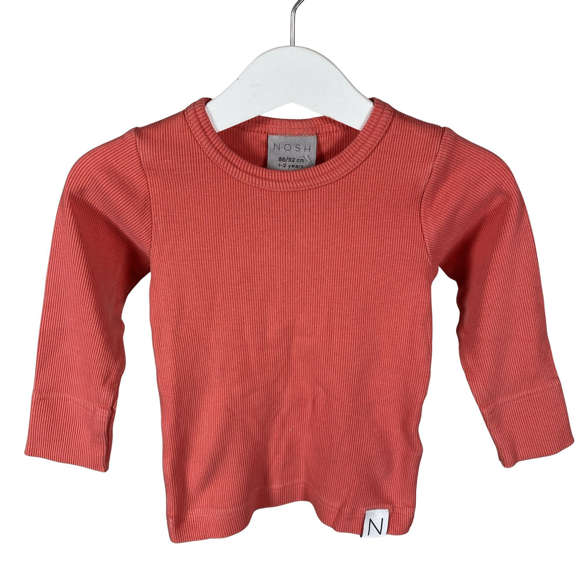 Unisex NOSH - Trikotaažist pluus, suurus 86 - 92 - Oranž (1)