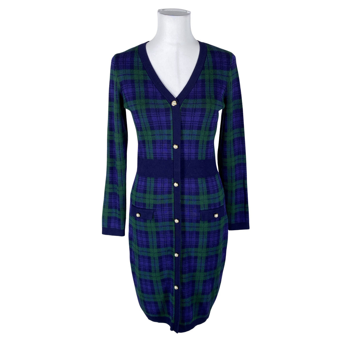 Unisex Taylor - Kootud kleit, suurus 38 - Sinine (1)