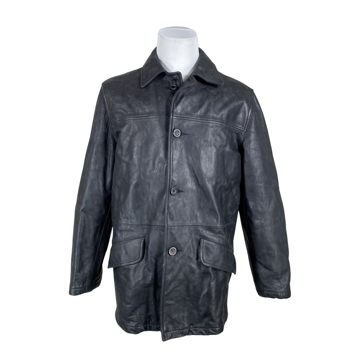Unisex Marlboro Classics - Nahktagi, suurus L - Must (1)