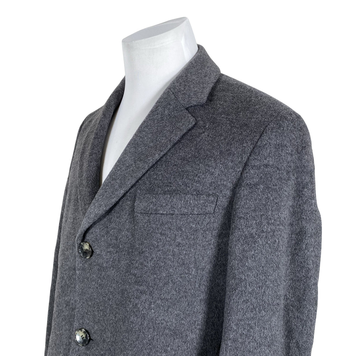 Unisex Hugo Boss - Villane mantel, suurus 48 - Hall (2)