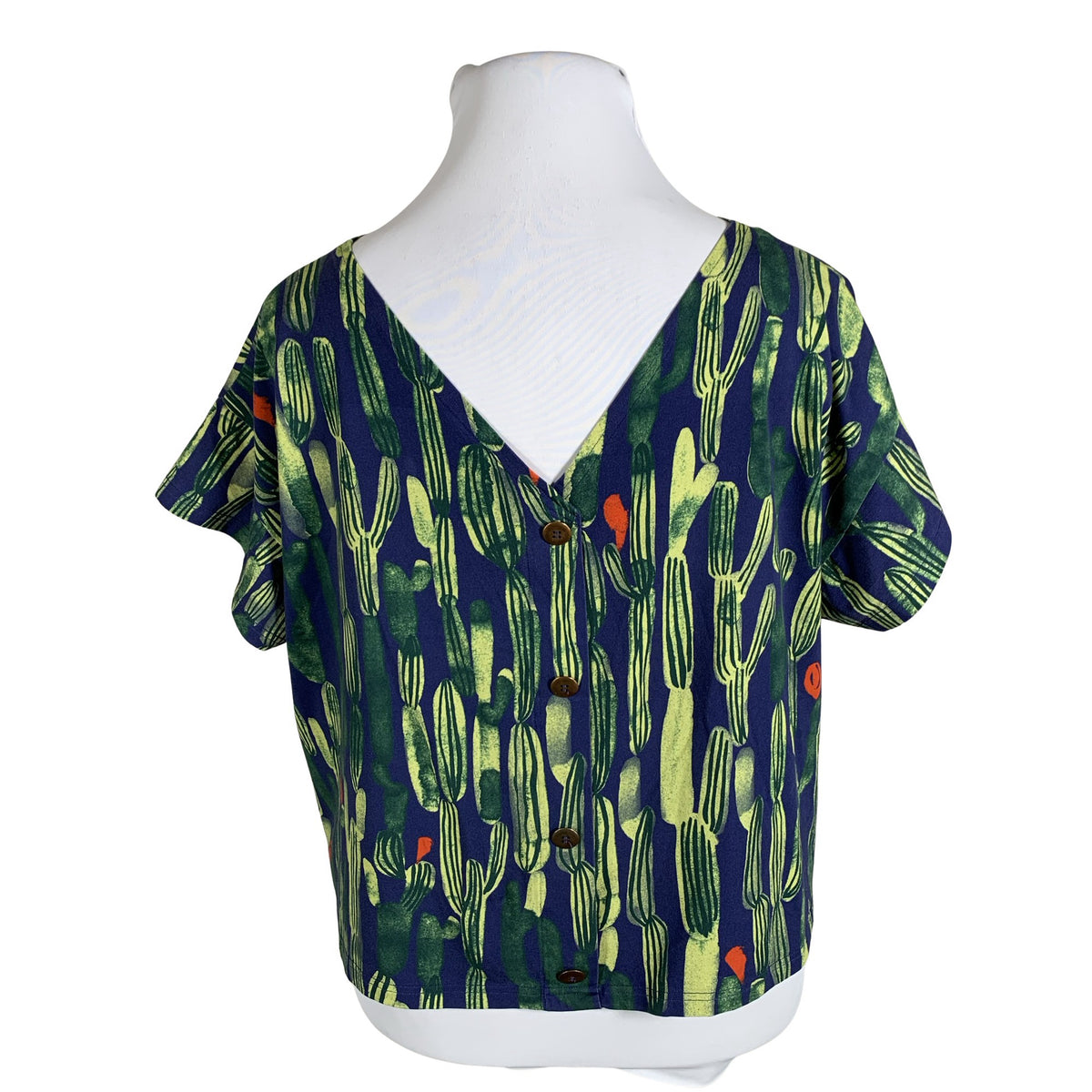 Unisex Aarrelabel - T-särk, suurus 44 - Sinine (2)