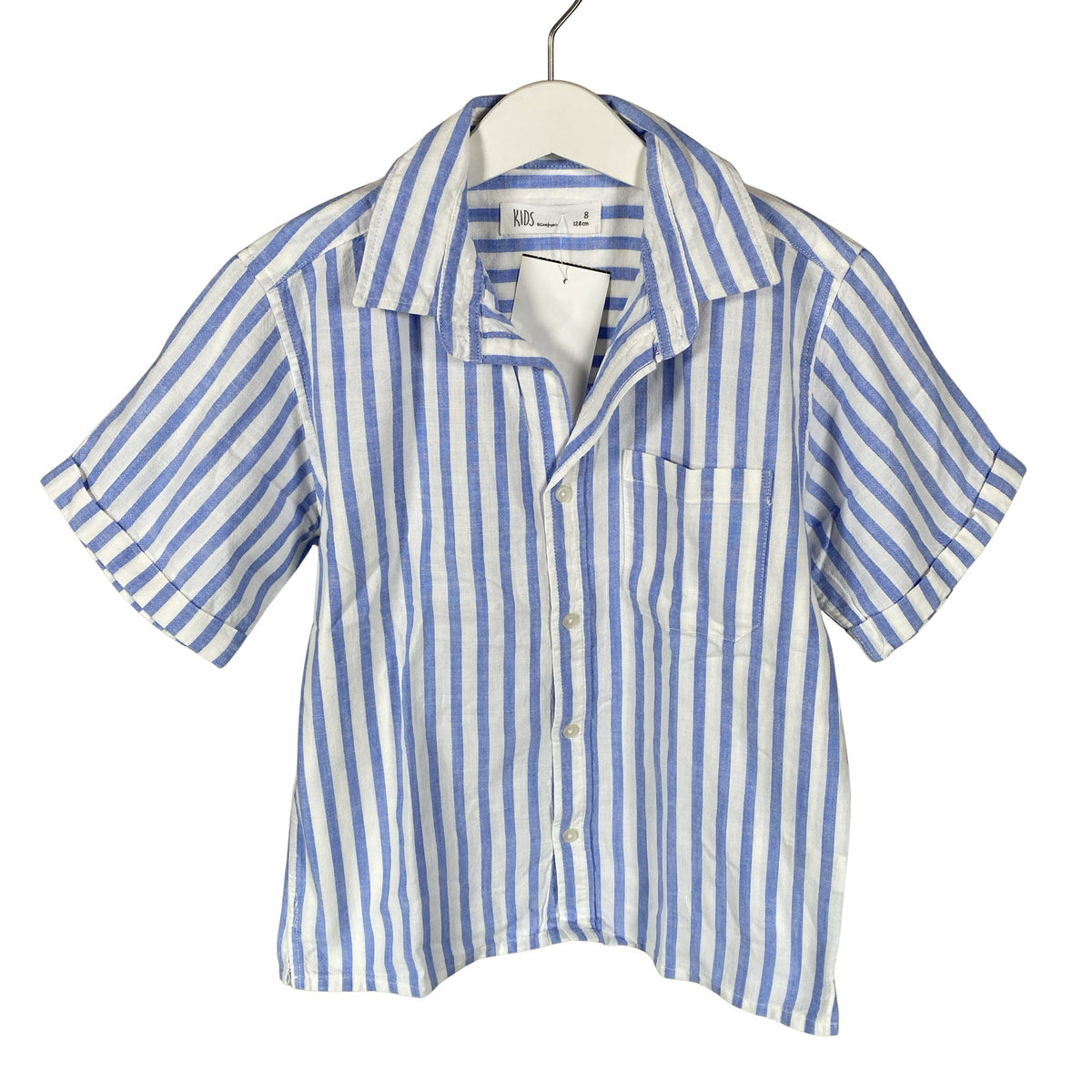 Unisex Kid's - Triiksärk, suurus 122 - 128 - Sinine (1)