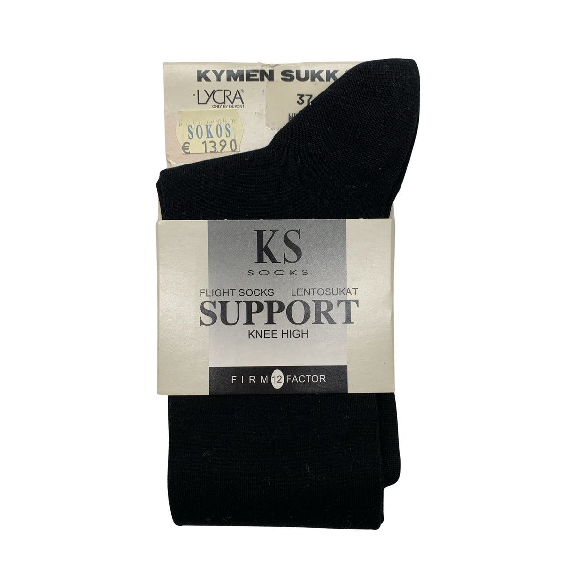 Unisex Kymen Sukka Oy - Sokid, suurus 37 - Must (1)