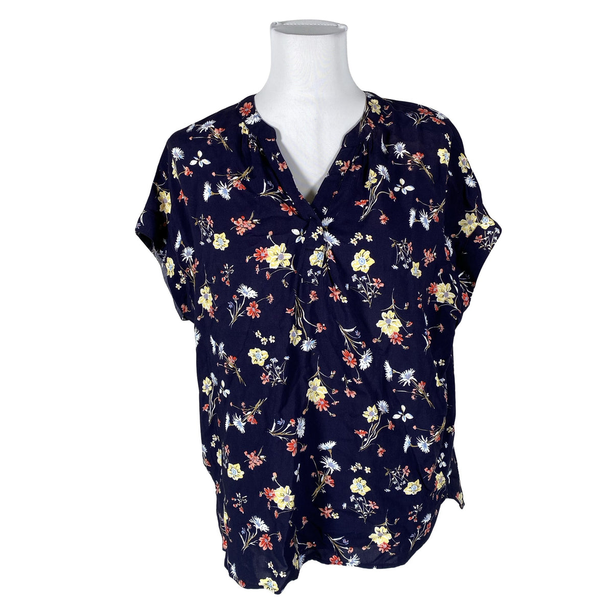 Unisex Esprit - Lühikeste käistega pluus, suurus 40 - Sinine (1)