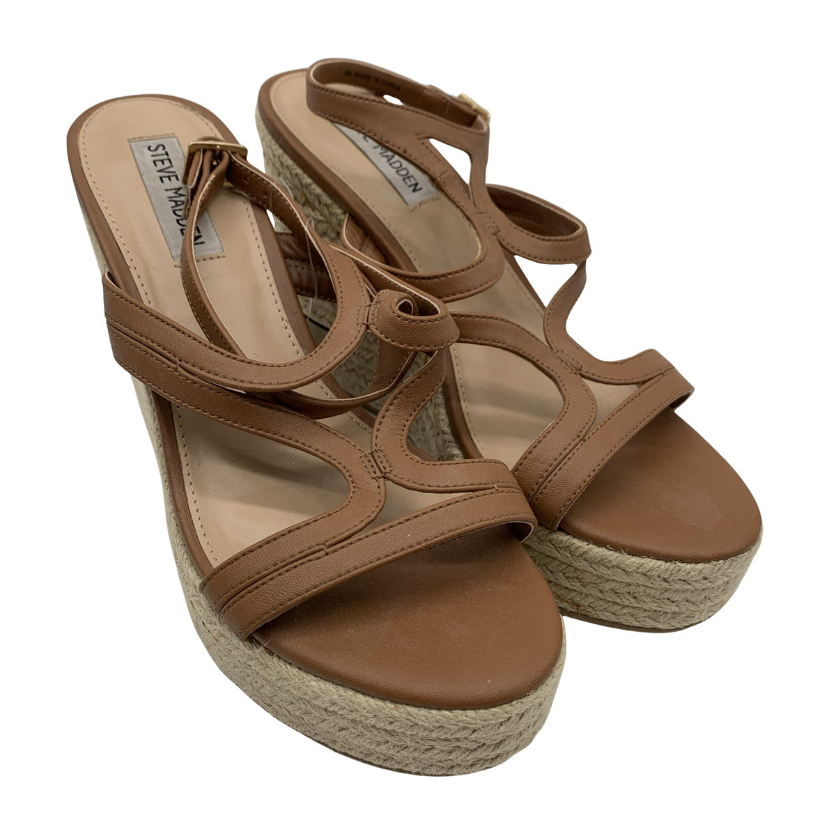 Unisex Steve Madden - Kiilkontsaga rihmikud, suurus 39 - Pruun (4)