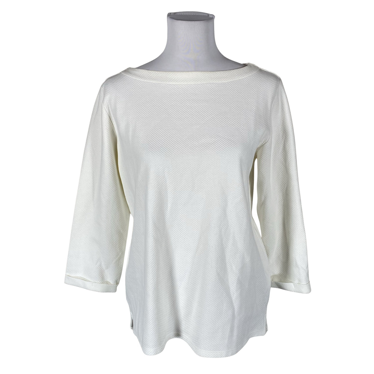 Unisex Esprit - Trikotaažist pluus, suurus 40 - Valge (1)