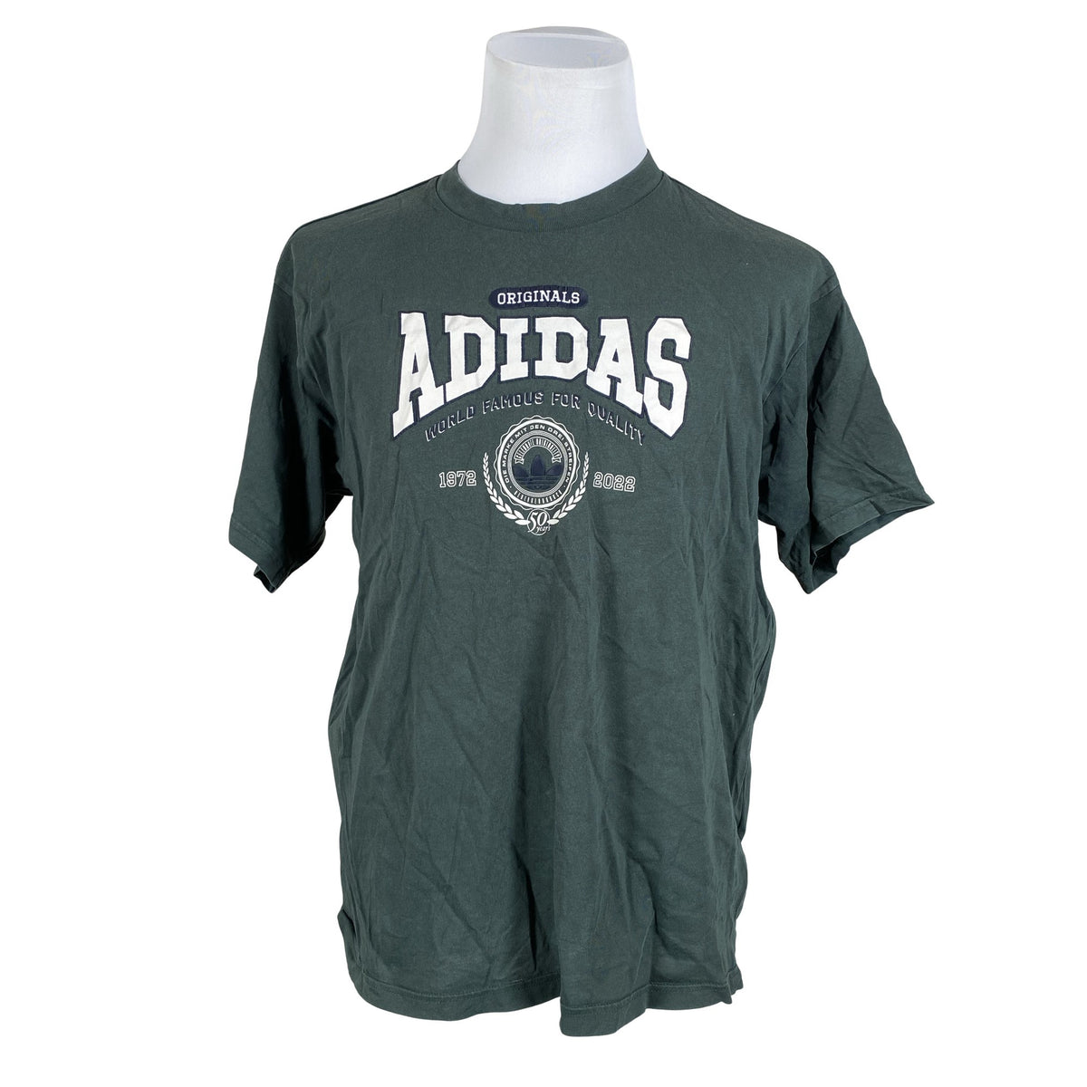 Unisex Adidas - T-särk, suurus 40 - Roheline (1)