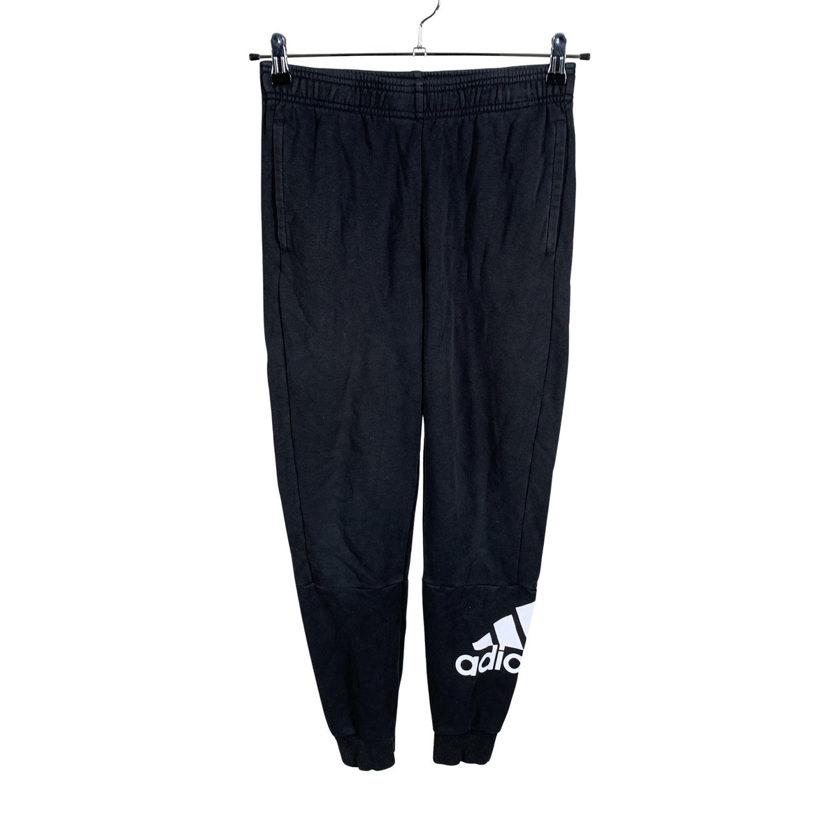 Unisex Adidas - Dressikangast püksid, suurus 158 - 164 - Must (1)