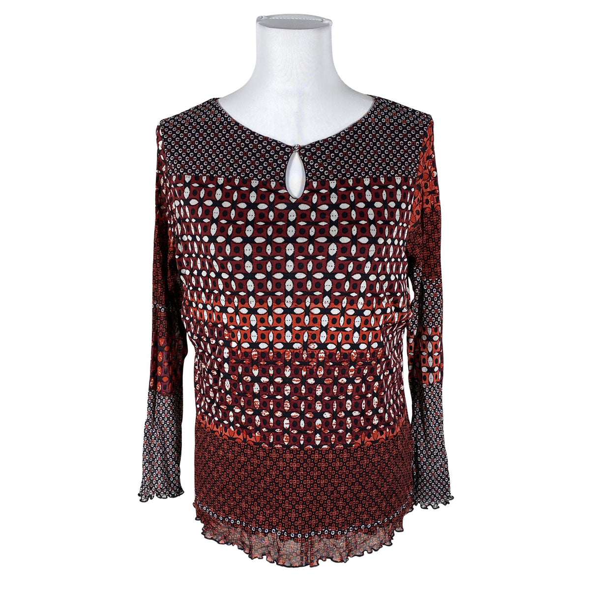 Unisex Betty Barclay - Trikotaažist pluus, suurus 38 - Must (1)