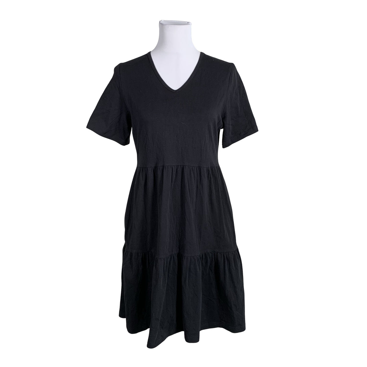 Unisex Versonpuoti - Trikotaažist kleit, suurus 36 - Must (1)